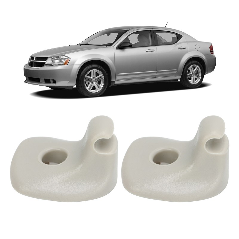 1 Pair Sun Visor Clip 1GW25DW1AA Portable Replacement for Chrysler