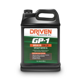 Driven Racing Oil GP-1 Conventional Break-In Motor Oil 20w-50 (1 Gallon)