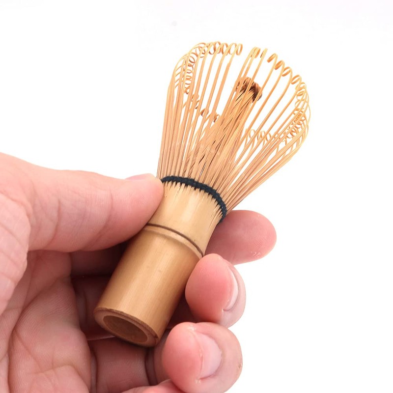 ANCLLO Bamboo Chasen Matcha Powder Whisk Tool Japanese Tea Ceremony