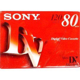 SONY DVM80R3 ミニDVカセット(ICメモリー無し)