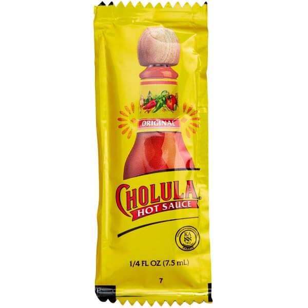 Cholula Packets - 50 Pack Jumbo Pack Bulk Hot Sauce