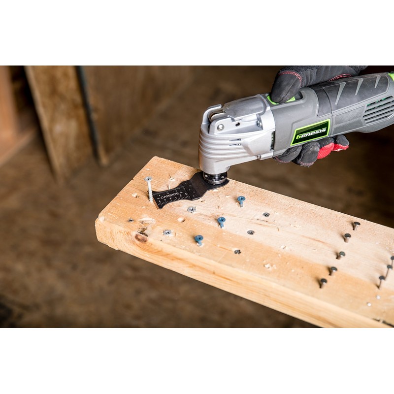 Genesis Oscillating Multi-Tool Blade Set Carbide Flush Cut 1 3/8"