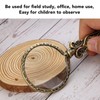 3X Retro Magnifying Glass Handheld Portable Exquisite Magnifying Glass for