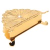 Napkin Holder Classical Metal Peacock Embossed European Style Table Tissue
