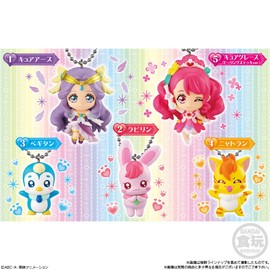 Healing Tsu Pretty Cure Mascot 2 (Set of 10), Candy Toy, Gum (Healing Do Pretty Cure)