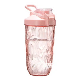Lohanway (LHHW) Protein Shaker, BPA Free Shaker, Protein Shaker, Uses Tritan, for Making Protein Shakes - 500ml, 650ml when full (Pink)