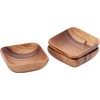 No Double Trade Acacia Set of 3