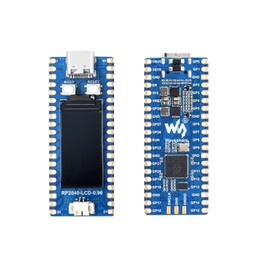 waveshare RP2040-LCD-0.96 Mini Board High-Performance Pico-Like MCU Board Based on Raspberry Pi Microcontroller RP2040,Onboard 0.96 inch LCD,USB-C Connector,Low-Cost, Support C/C++,MicroPython