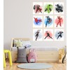 Superhero Wall Poster - For Superhero Fans - 8 x