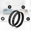 3PCS Soft Front Brush Belt Replacement Part 153-3GT-8 For Shark