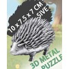 Piececool 3D Metal Puzzles for Adults, Hedgehog Metal Model Kit,