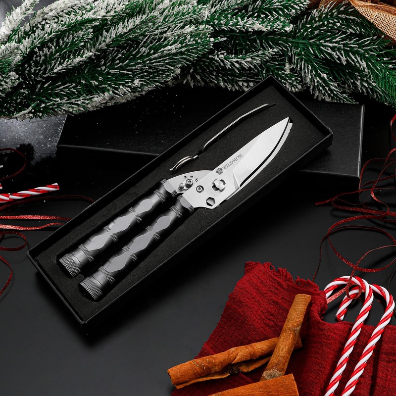 WILDMOK High Performance Poultry Shears - 21 cm Multifunctional Stainless