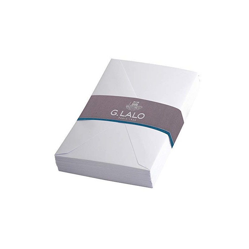 Clairefontaine - Ref 24200L - G.Lalo Gummed Lined Envelopes (Pack