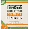 TheraBreath Mouth Wetting Dry Mouth Lozenges, Mandarin Mint, 24 Count