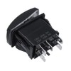 Mintice trade; 12V Car Blue LED Light Illuminated Rocker Switch