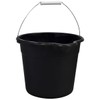 Multi Purpose Plastic Bucket with a Handle, 9-qt. House Cleaning,