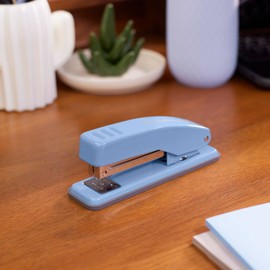 Swingline Cub Compact Metal Stapler, Electric Blue (S701069)