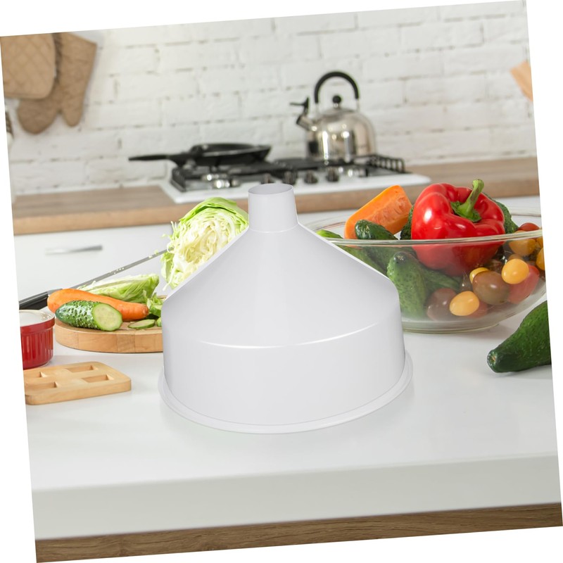 Cabilock Large Diameter Funnel XXL Solid Plastic Funnel for Filling