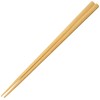Alphax 909712 Chopsticks, Wood Grain 10.6 inches (27 cm), End-angle