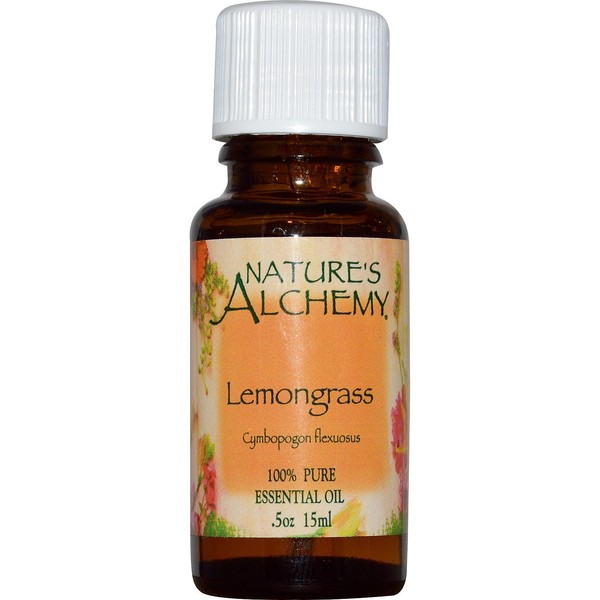 Nature's Alchemy Essential Oil, Lemongrass 0.5 oz
