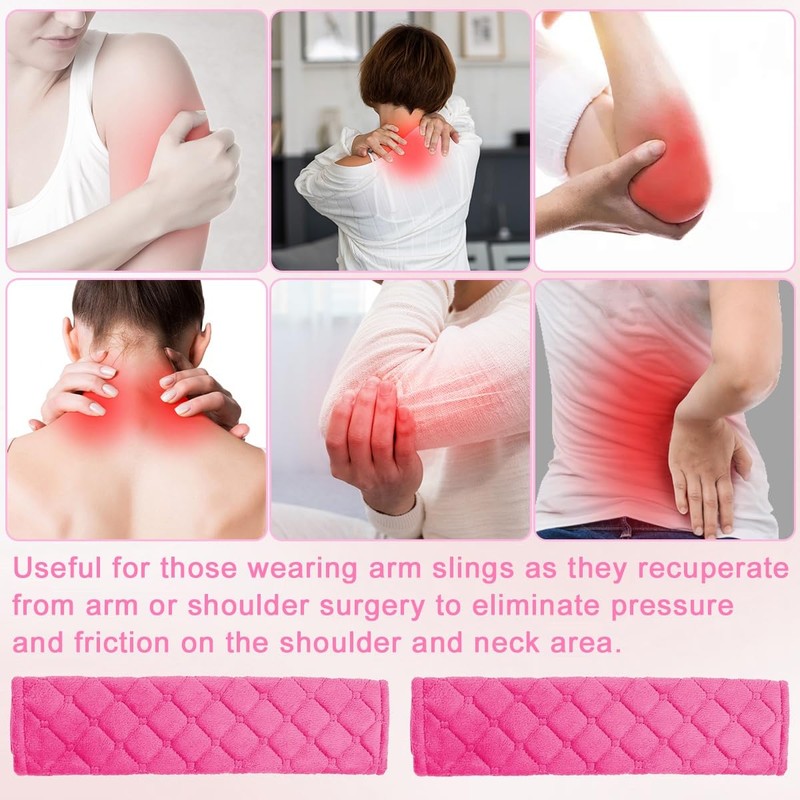 TELADESHX 2 Pcs Strap Cushion for Arm Sling Shoulder Strap