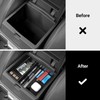 YOJOJOCO 2PCS Center Console Organizer Compatible with Toyota 2026 2025