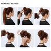 Messy Bun Hair Piece Thick Updo Scrunchies Synthetic Hair Extensions