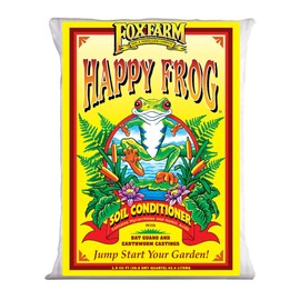 FoxFarm Happy Frog Soil Conditioner, 1.5cu ft - Contains Mycorrhizae and Humic Acids - Increases Root Efficiency and Micronutrient Uptake, Use on All New Plantings