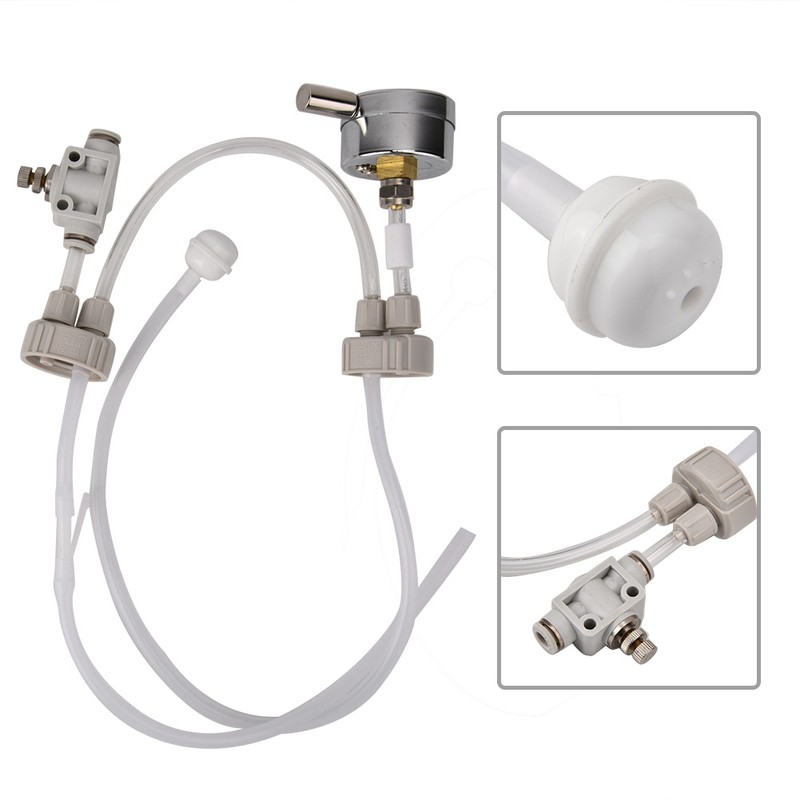 DIY CO2 Generator System Kit D201 Tube Valve Guage For