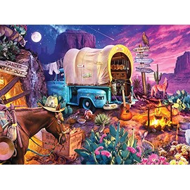 Buffalo Games - Wild West Camp - Puzzle de 1000 Piezas                                                                                                