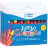 Baker Ross AR872 Chunky Wax Crayons for Kids Arts and