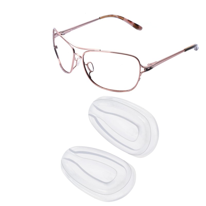 Betterun Clear Replacement 2 Pairs Nose Pads Pieces for Oakley
