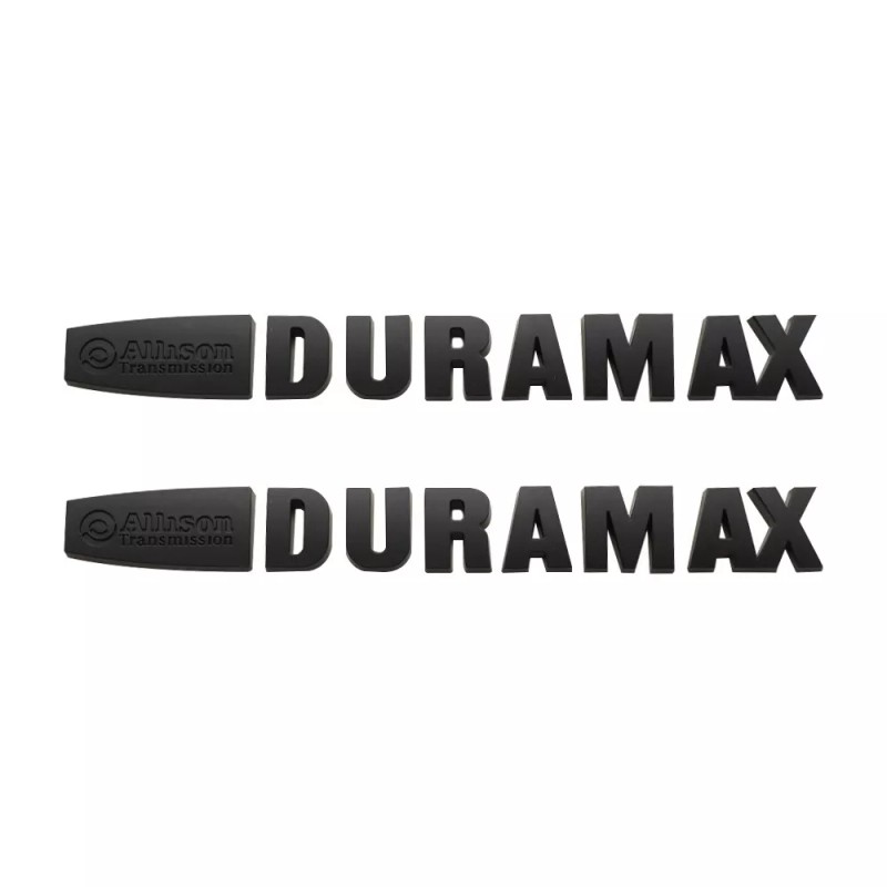 Unbranded 2PC Allison Duramax Hood Emblem Badge For Silverado 2500