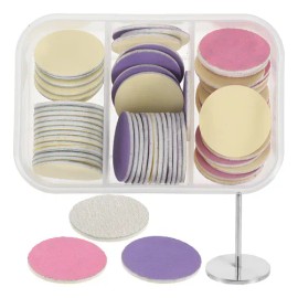 Discos De Lijado Para Pedicura, 60 Unidades, Lima De Pies, P