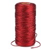 G2PLUS 100M Red Thread String Twine, 1.5mm Polyester String Cord,