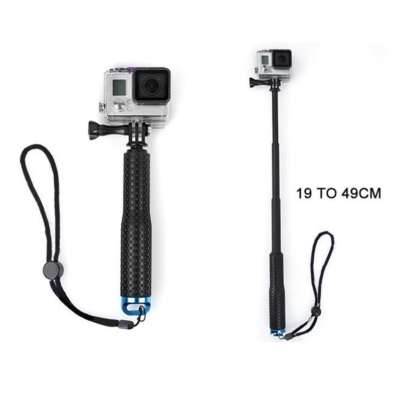 Telescopic Handheld Selfie Monopod Extendable Pole Stick Compatible for Hero