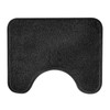 AUAUY Non-Slip Toilet Mat, U-Washable Toilet Rug with Cut-Out, Soft