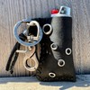 Leather Lighter Case Compatible BIC Lighter Standard Full Size in