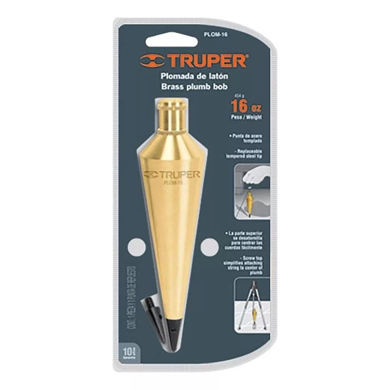 Truper Plomada 16 Oz Truper 17072