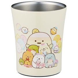 Skater STB2N-A Insulated Stainless Steel Tumbler, 8.5 fl oz (250 ml), Sumikko Gurashi, Tapioka Park