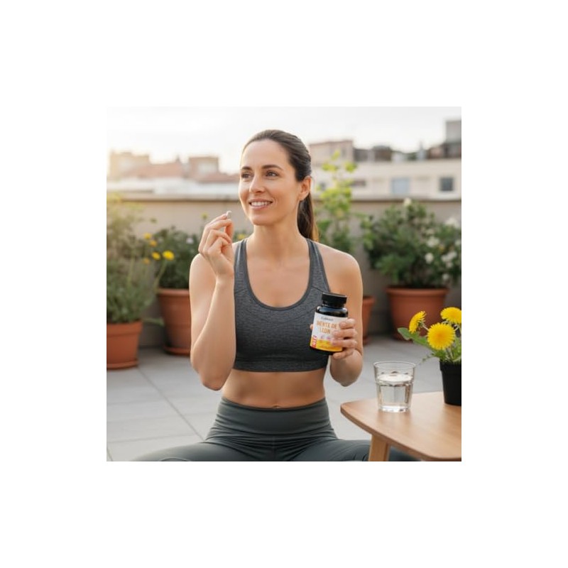 Diente de León 500 mg | Suplemento Alimenticio en Cápsulas