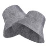 NOLITOY 2Pcs Felt Sauna Hat for Men Stylish Water Absorbing