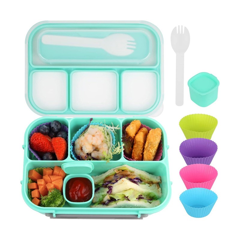 7Pcs Box Set for Adults & Kids, Lunch Box with