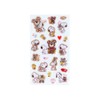Sun-Star Stationery S8814597 Snoopy Goods, Seal, Plush, Brown