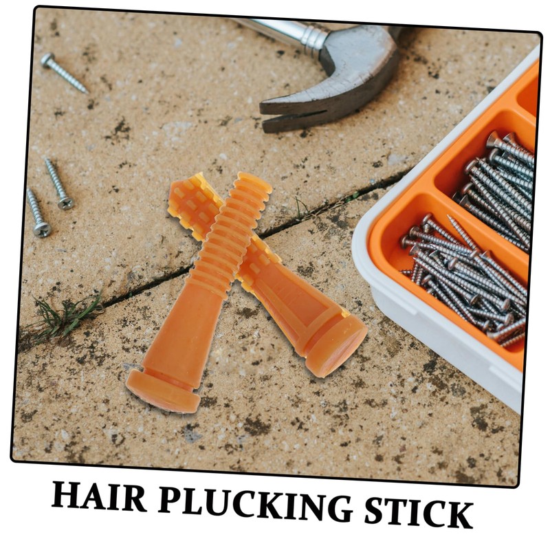 TOVINANNA 20pcs Poultry Plucking Fingers Rubber Hair Removal Rods for