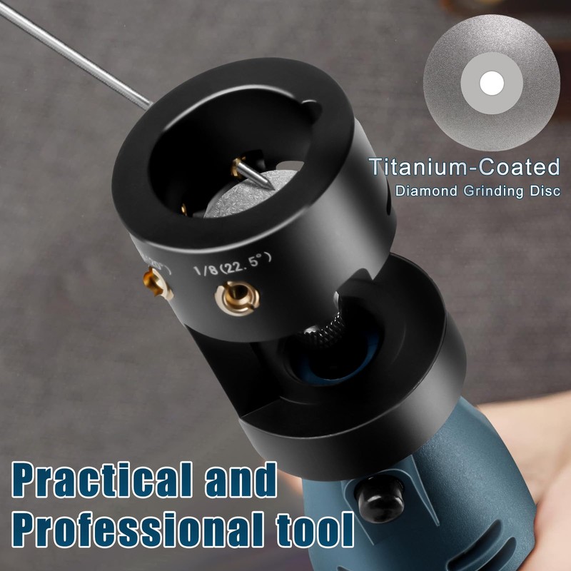 Tungsten Electrode Sharpener Grinder For TIG welding,4 Sizes 4 Angles
