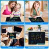 POPERPUN LCD Writing Tablet for Kids, Rechargeable Doodle Board, 16