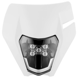 ABCERRSI ABCRRSI Dirt Bike Headlight,Dirtbike LED Headlights Kit Motorcycle Head Lamp Light Kit Universal for Most Dirt Pit Enduro Bike Motorcycle Headlamp,Frontlight for ATV 250SX 50SX 450EXC-F