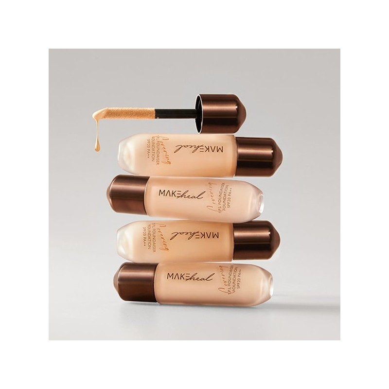 Make Heal 구름퍼프포함 원피엘 스파츌라 파운데이션 Cloud Puff Included One-Peel