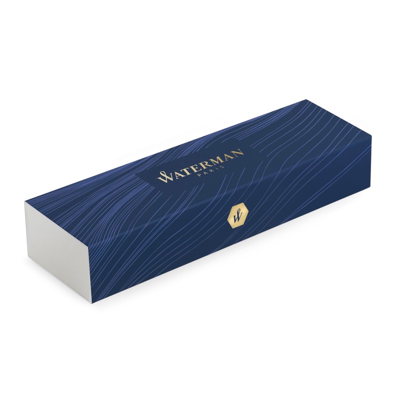 Waterman Allure Fountain Pen | Black Lacquer with Chrome Trim